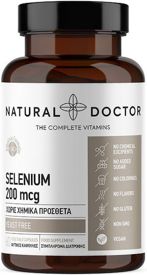 Natural Doctor Selenium 200mg 60 κάψουλες