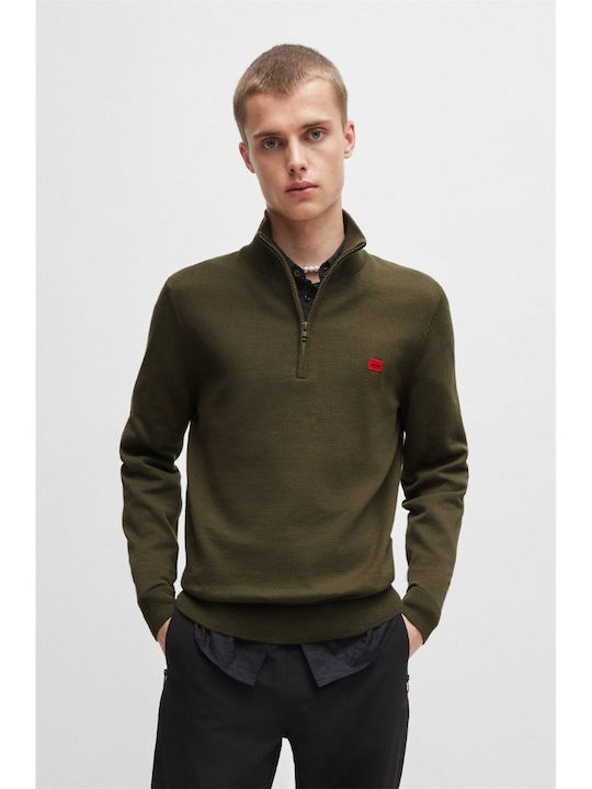 Hugo Herrenblusen Langarm Khaki