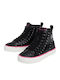 Παιδικά Sneakers High Μαύρα