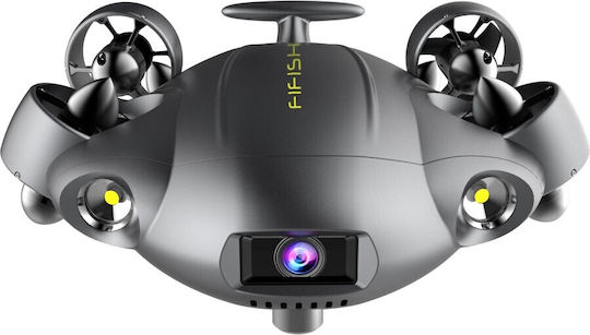 Qysea Fifish V6 Drohne Unterwasser mit 4K Kamera und Steuerung In schwarzer Farbe (Kabel 200m)