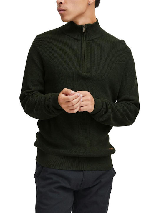 Blend Long Sleeve Sweater Khaki
