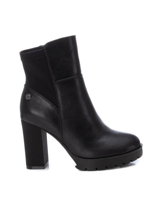 Refresh Women's Ankle Boots with High Heel Black