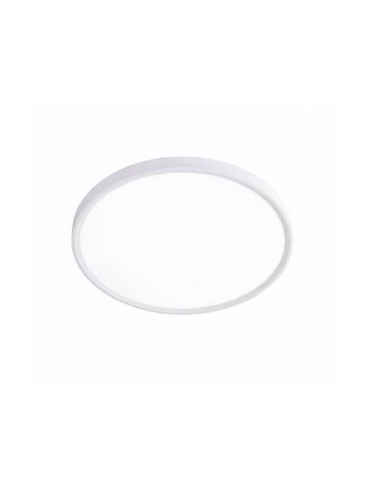 Inlight Πλαφονιέρα Οροφής 50εκ. Λευκή με Ενσωμα...