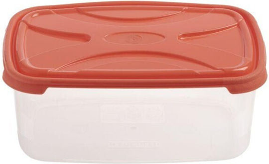 Cyclops Microwave Plastic Lunch Box Fresco Red 1650ml