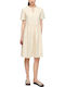 Midi Dress Beige