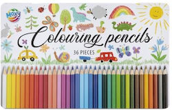 Moxy Coloured Pencils Set 36 Colours Moxy Coloured Pencils Set 36 Colours