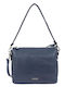 Doca Damen Tasche Schulter Blau