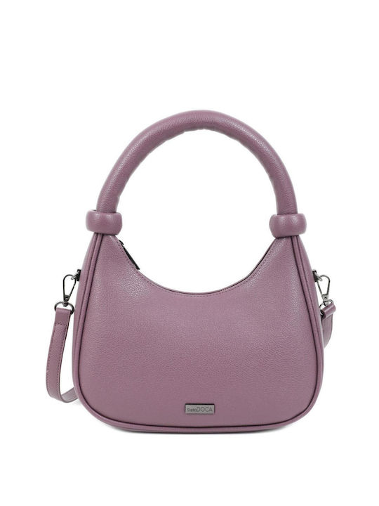 Doca Damen Tasche Schulter Rosa