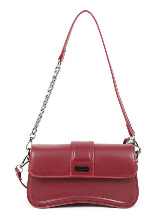 Doca Damen Tasche Schulter Rot