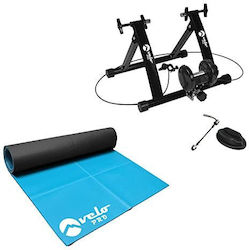 Turbo Trainer Variable Resistance Magnetic Indoor Bike Road Mountain Bikes Black