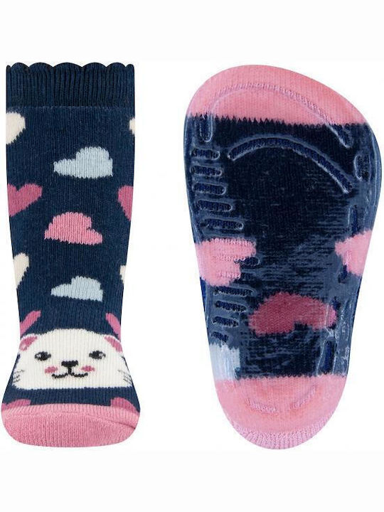 Ewers Kids' Slipper Socks Blue