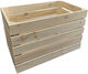 NSwoodenbox Διακοσμητικό Καφάσι Κήπου Ξύλινο 50x30x30εκ. NS218101