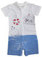 Evita Baby Bodysuit White