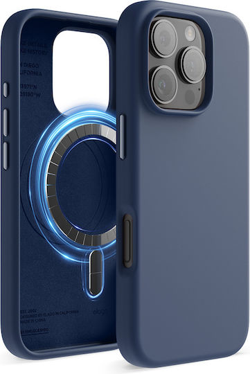 Elago Back Cover Σιλικόνης Μπλε (iPhone 16 Pro Max)