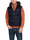 Sleeveless Jacket Puffer Blue