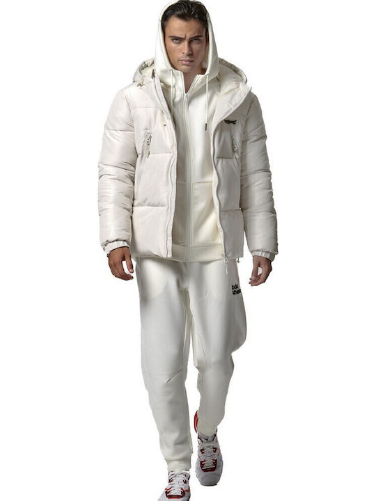 Body Action Μπουφάν Puffer Sand Beige