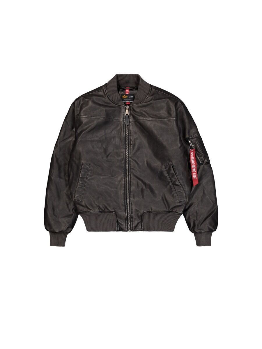 ALPHA×GUCCI MA-1 Alpha Industries Ma-1 Fl Jacket Bomber Black 148131-03