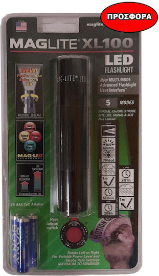 Maglite LED с Максимална Яркост 105лм Черен