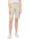 Damen Bermuda Beige