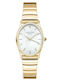 Rosefield Women's Watch Chronograph with Gold Metal Bracelet