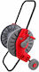 AWTools Wheeled Garden Hose Box for Hose up to 60m with Rewind Handle