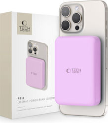 Tech-Protect PB11 Lifemag 10000mAh 15W Lila