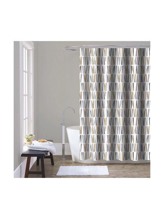 Frans Κ18 Shower Curtain Fabric 240x200cm Desig...