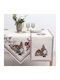 Dimeco Christmas Tablecloth Runner L35xW100cm 1pcs