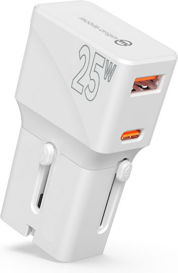 Mobile Origin Steckdosenadapter zu Universal