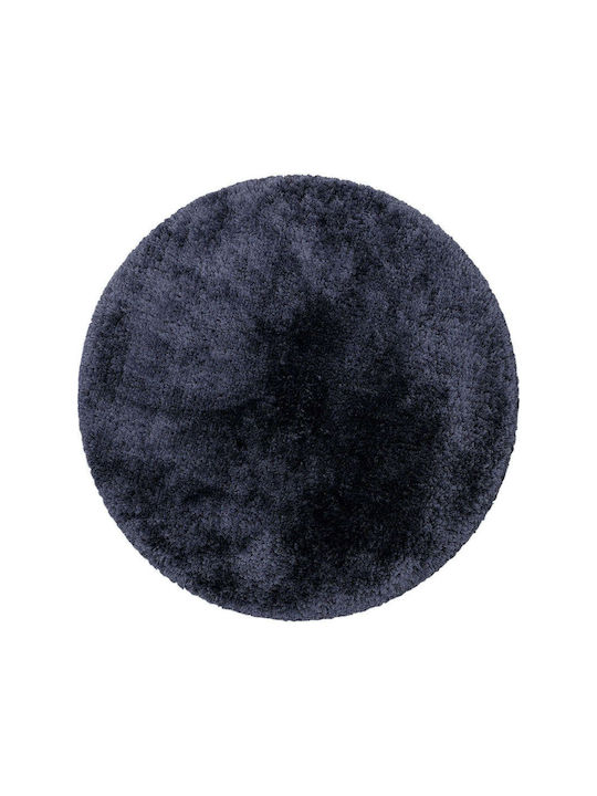 Asiatic London Plush Rug Round Navy