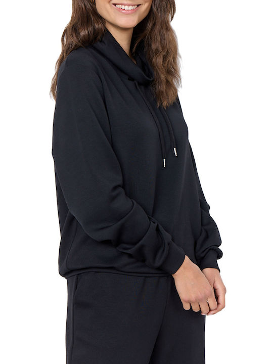 Soya Concept Sweatshirt Black with Hood