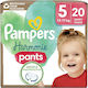 Pampers Diaper Pants Harmonie No. 5 for 12-17kg 20pcs