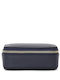 Smythson Rectangular Trinket Case Leather Navy