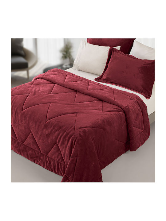 Guy Laroche Duvet Cover Queen 220x240cm Drops Wine 660 GSMGsm