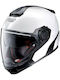 Nolan N40-5 GT Special N-Com 15 Alb pur Cască Moto Modular ECE 22.06 1250gr cu Sunvisor
