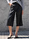 Women's Fabric Trousers Black