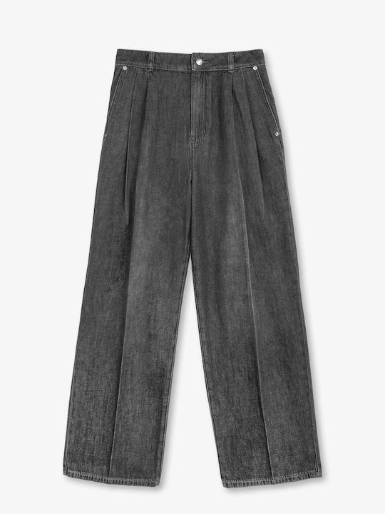 Women's Jean Trousers Charcoal / Dark Anthracite