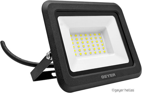 Geyer Waterproof LED Floodlight 30W Natural White 4000K IP65