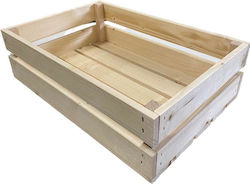 NSwoodenbox Dekorative Kiste für den Garten Hölzernes 40cmx30cmx13cm ns218105