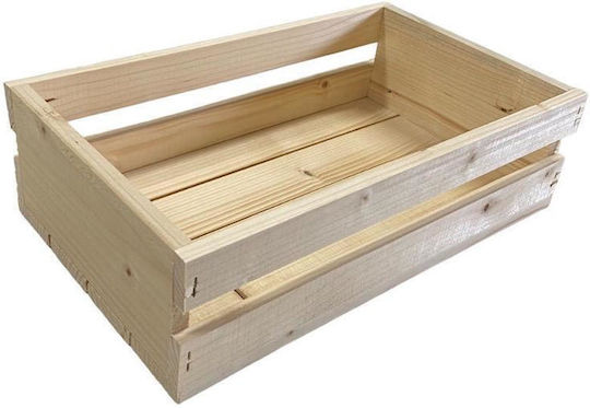NSwoodenbox Decorative Crate Garden Wooden 35cmx21cmx10cm ns218103