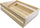 NSwoodenbox Διακοσμητικό Καφάσι Κήπου Ξύλινο 40x30x10εκ. ns218104