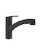 Grohe Eurosmart Mixer Standalone Kitchen Pull-out Shower Swiveling Spout 181x227 Mm Matte Black