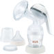 Nuk Pompa de sân simplă manuală Perfect Match Transparent 150ml