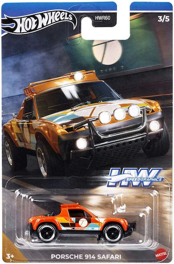H e l l o ☻ˎˊ Hot Wheels Porsche 914 Safari Mașinuță Mașinuțe De Jucărie Speed