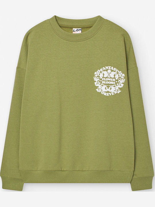 Kinder-Sweatshirt Light Khaki