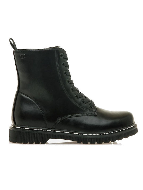 MTNG Kids Military Boots Black