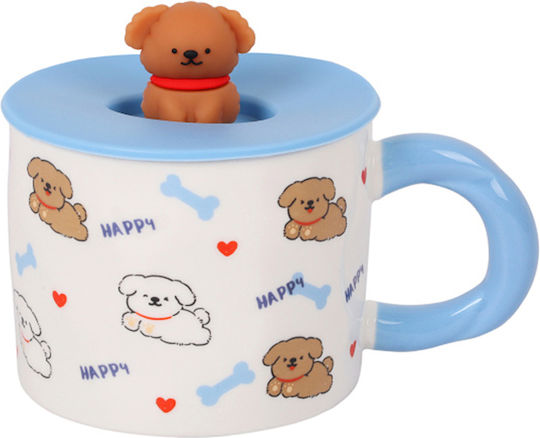 Etoile Happy Friend Mug Ceramic with Lid 430ml