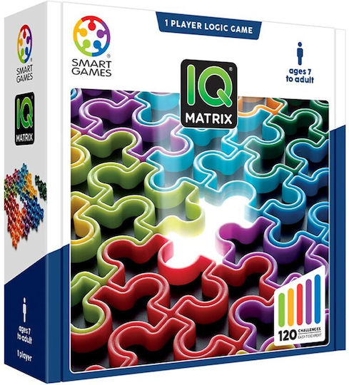 Brettspiel Iq Matrix (120 Challenges) für 1 Spieler 7+ Jahre (EN) Smart Games