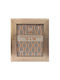 La Belle Maison Plastic Photo Frame with Silver Frame D943A
