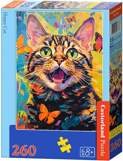 Castorland Happy Cat Παζλ 260 Κομματια B-27637